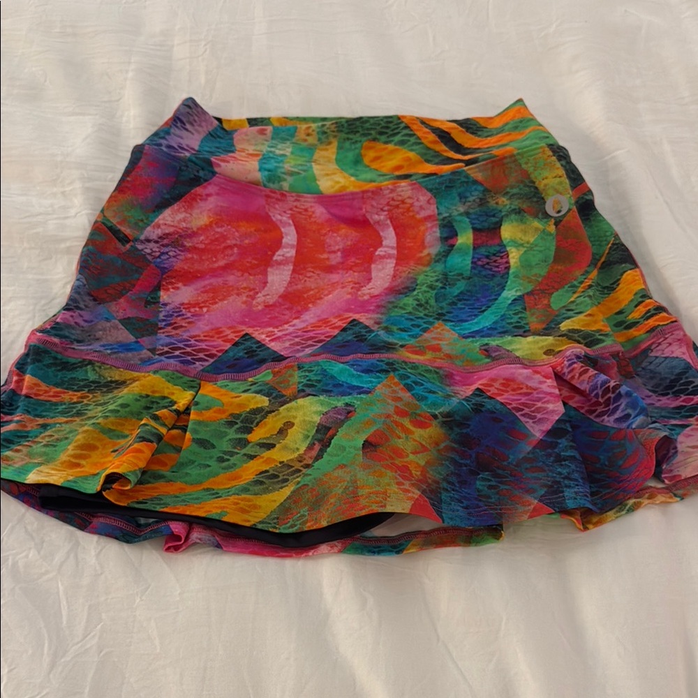 Colorful Abstract Women's Skirt